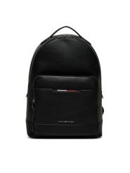 Tommy Hilfiger Plecak Th Central Backpack AM0AM13483 Czarny. Czarne plecaki męskie Tommy Hilfiger, bez wzorów, ze skóry. Za 679.99 zł.