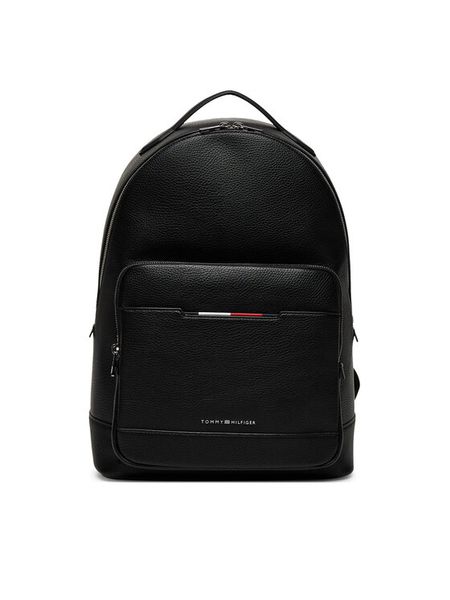 Tommy Hilfiger Plecak Th Central Backpack AM0AM13483 Czarny. Czarne plecaki męskie Tommy Hilfiger, bez wzorów, ze skóry. Za 579.99 zł.