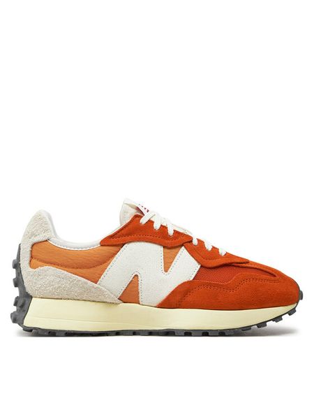 New Balance Sneakersy U327WRH Pomarańczowy. Brązowe buty sportowe na co dzień męskie New Balance, m, bez wzorów, ze skóry, bez ramiączek, bez kaptura. Za 359.99 zł.