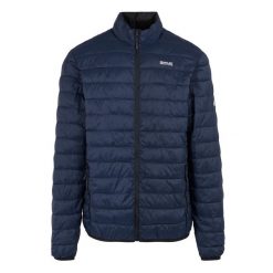 Męska Kurtka Ocieplana Hillpack II. Czarne kurtki męskie Regatta, m, bez wzorów, z puchu, sportowe, bez ramiączek, bez kaptura. Za 84.99 zł.