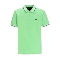 Polo BOSS Paul Medium Green (50506193-319). Zielone koszulki polo męskie Boss, m, bez wzorów, sportowe, bez kołnierzyka, bez ramiączek. Za 299.00 zł.