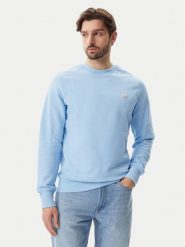 Calvin Klein Jeans Bluza J30J327530 Błękitny Regular Fit. Niebieskie bluzy nierozpinane męskie Calvin Klein Jeans, m, bez wzorów, z bawełny, bez ramiączek, bez kaptura. Za 229.99 zł.