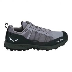Buty trekkingowe męskie Salewa Pedroc Ptx. Szare buty zimowe męskie Salewa, bez wzorów, z materiału, sportowe, bez obcasa, bez zapięcia. Za 975.00 zł.