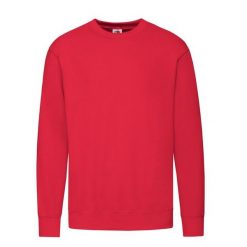 Lekka Męska Bluza Z Kapturem. Czerwone bluzy nierozpinane męskie Fruit of the Loom, m, bez wzorów, z kapturem. Za 73.99 zł.