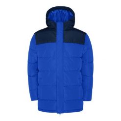 Kurtka Ocieplana Tallin Dla Dorosłych Unisex. Niebieskie kurtki męskie ROLY, m, bez wzorów, sportowe, bez ramiączek, bez kaptura. Za 213.99 zł.
