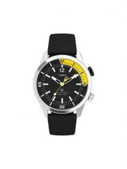 Timex Zegarek Waterbury Dive TW2V73400 Czarny. Czarne, analogowe zegarki męskie Timex. Za 559.99 zł.