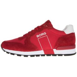 Björn Borg Tenisówki Męskie 43 Czerwone. Czerwone trampki męskie Björn Borg, bez wzorów, bez zapięcia. Za 355.00 zł.