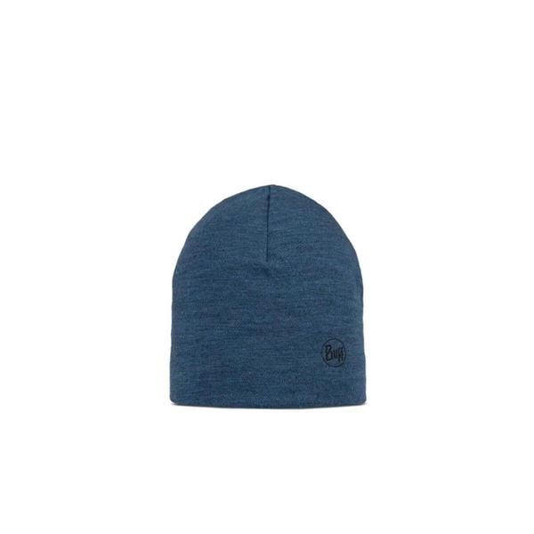 Czapka Buff Merino Midweight Beanie Melange Tempest uni. Niebieskie czapki męskie Buff, bez wzorów, z wełny, sportowe. Za 129.99 zł.