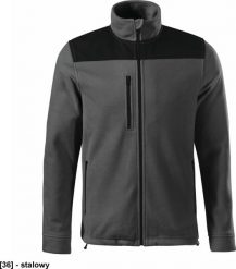 RIMECK Effect 530 - ADLER - Polar unisex, 360 g/m, 100% poliester - stalowy L. Szare bluzy z polaru męskie RIMECK, l, bez wzorów, z polaru, bez ramiączek, bez kaptura. Za 96.45 zł.