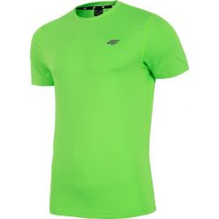Koszulka treningowa męska TSMF002 - soczysta zieleń neon. Bielizna termoaktywna męska marki 4f. W wyprzedaży za 69.99 zł.