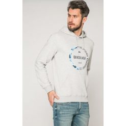 Quiksilver - Bluza. Szare bluzy nierozpinane męskie Quiksilver, z nadrukiem, z bawełny. W wyprzedaży za 179.90 zł.