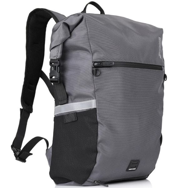 Sakwa rowerowa boczna na bagażnik plecak 2w1 Rhinowalk X20601. Czarne plecaki męskie RHINOWALK, bez wzorów. Za 279.00 zł.