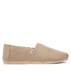 Półbuty Toms. Brązowe codzienne półbuty męskie TOMS, bez wzorów, bez obcasa, bez zapięcia. Za 249.99 zł.