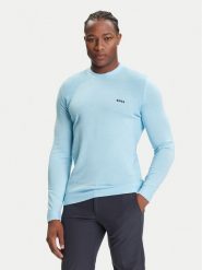 BOSS Sweter K_Momentum 50541944 Błękitny Regular Fit. Niebieskie kardigany męskie Boss, m, bez wzorów, z syntetyku, bez ramiączek. Za 509.99 zł.
