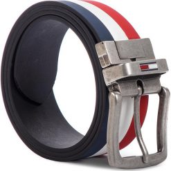 Pasek Męski TOMMY HILFIGER - Tjm Reversible Belt 4.0 AM0AM04399 902. Niebieskie paski męskie Tommy Hilfiger, bez wzorów, ze skóry. W wyprzedaży za 139.00 zł.
