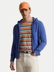 Polo Ralph Lauren Bluza 710A12480003 Niebieski Regular Fit. Niebieskie bluzy rozpinane męskie Polo Ralph Lauren, m, bez wzorów, z bawełny, bez ramiączek, bez kaptura. Za 859.99 zł.