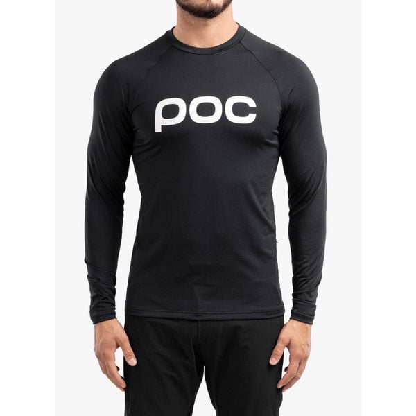 Bluza na rower męska POC Reform Enduro Jersey. Białe bluzy nierozpinane męskie POC, m, bez wzorów, z jersey, bez ramiączek, bez kaptura. W wyprzedaży za 360.90 zł.