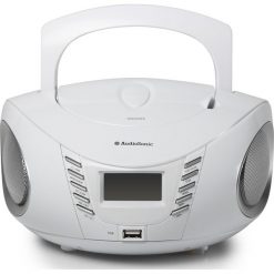 Audiosonic CD-1593 Biały Radioodtwarzacz. Białe radia Audiosonic. Za 209.99 zł.