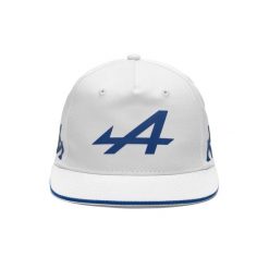 Czapka typu snapback Alpine F1 Adoflat 2024. Białe czapki męskie Kappa, na wiosnę, bez wzorów. Za 181.50 zł.