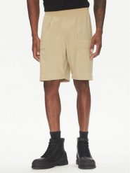 Timberland Szorty sportowe TB0A677F Beżowy Regular Fit. Brązowe szorty sportowe męskie Timberland, bez wzorów, z syntetyku, sportowe. Za 209.99 zł.