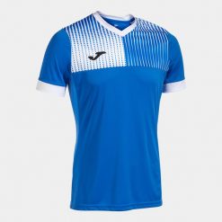 Koszulka sportowa treningowa piłkarska męska Joma Eco Supernova szybkoschnąca. Białe t-shirty sportowe męskie Joma, m, bez wzorów, z meshu, sportowe, bez ramiączek. W wyprzedaży za 144.05 zł.