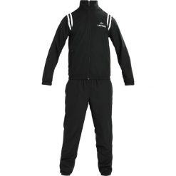 Lacoste Sport TRACKSUIT Dres black/white/white. Czarne komplety dresowe męskie Lacoste Sport, z dresówki, sportowe. W wyprzedaży za 629.30 zł.