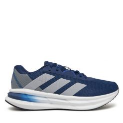 Buty do biegania adidas. Niebieskie buty do biegania męskie ADIDAS, bez wzorów, bez zapięcia, do biegania. Za 159.99 zł.