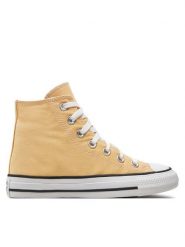 Converse Trampki Chuck Taylor All Star Hi A09826C Żółty. Żółte trampki męskie Converse, bez wzorów, z materiału, retro, bez zapięcia. Za 229.99 zł.
