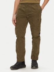 C.P. Company Spodnie materiałowe 18CMPA063A005904G Zielony Regular Fit. Zielone spodnie na co dzień męskie C.P. Company, bez wzorów, z materiału. Za 689.99 zł.