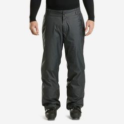Spodnie narciarskie męskie Wedze 100. Szare spodnie narciarskie i snowboardowe męskie WED'ZE, bez wzorów, z materiału, narciarskie. Za 119.99 zł.