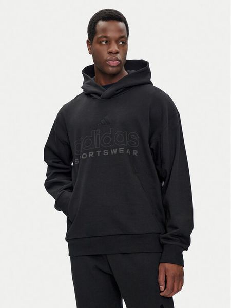 Adidas Bluza ALL SZN Fleece Graphic IX1266 Czarny Loose Fit. Czarne bluzy nierozpinane męskie ADIDAS, m, bez wzorów, z bawełny, bez ramiączek, bez kaptura. Za 209.99 zł.