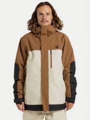 DC Shoes Kurtka narciarska Defiant ADYTJ03089 Brązowy Regular Fit. Brązowe kurtki narciarskie i snowboardowe męskie DC Shoes, na zimę, m, bez wzorów, z syntetyku, bez kaptura, narciarskie. Za 539.99 zł.