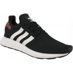 Adidas Swift Run b37730 46 2/3 Czarne. Czarne buty do biegania męskie marki ADIDAS, z syntetyku. W wyprzedaży za 289.99 zł.