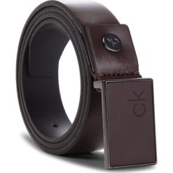 Pasek Męski CALVIN KLEIN - 3Cm Adj.Plaque Belt K50K504241 201. Brązowe paski męskie Calvin Klein, bez wzorów, ze skóry. W wyprzedaży za 219.00 zł.