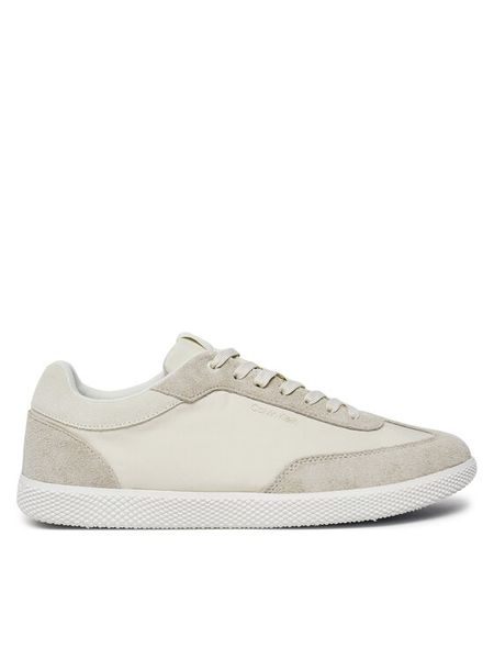Calvin Klein Sneakersy HM0HM01789 Beżowy. Brązowe buty sportowe na co dzień męskie Calvin Klein, m, bez wzorów, z materiału, bez ramiączek, bez kaptura. Za 369.99 zł.