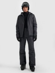 4F Kurtka narciarska membrana 5000 męska - szara S. Szare kurtki narciarskie i snowboardowe męskie 4f, na zimę, m, bez wzorów, bez kaptura, narciarskie. Za 349.99 zł.