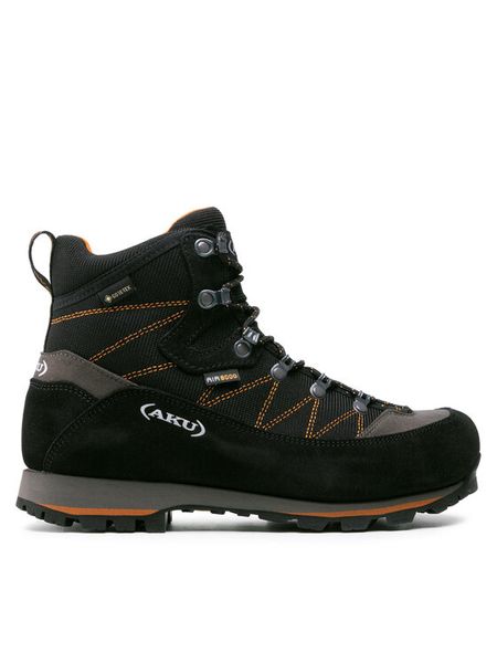 Aku Trekkingi Trekker L.3 Wide Gtx GORE-TEX 977W Czarny. Czarne buty trekkingowe męskie Aku, bez wzorów, z gore-texu, bez zapięcia, trekkingowe, gore-tex. Za 699.99 zł.
