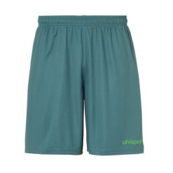Szorty Uhlsport center basic. Zielone szorty sportowe męskie Uhlsport, bez wzorów, sportowe. Za 111.50 zł.