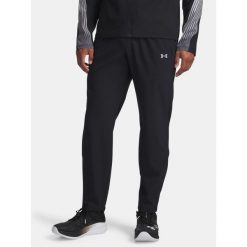 Spodnie do biegania Under Armour Velociti Pro Storm. Czarne buty do biegania męskie Under Armour, bez wzorów, bez zapięcia, do biegania. Za 229.99 zł.