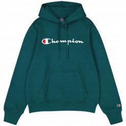 Bluza na co dzień męska CHAMPION z kapturem. Niebieskie bluzy nierozpinane męskie CHAMPION, m, bez wzorów, bez ramiączek, z kapturem. Za 228.00 zł.