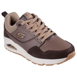 Tenisówki Skechers Model Uno Kolor Brązowy. Brązowe trampki męskie Skechers, bez wzorów, ze skóry, bez zapięcia. Za 364.10 zł.