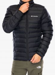 Kurtka męska Columbia Lake 22 II Down Hooded Jacket 2086314010 Czarne L. Czarne kurtki męskie Columbia, l, bez wzorów, bez ramiączek, bez kaptura. Za 403.90 zł.
