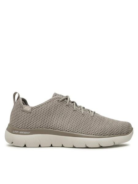 Skechers Sneakersy Summits Doharis 232394/TPE Szary. Szare buty sportowe na co dzień męskie Skechers, m, bez wzorów, z materiału, bez ramiączek, bez kaptura. Za 239.99 zł.