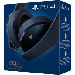 Słuchawki SONY Gold 500 Million Limited Edition do PS4 Granatowy. Niebieskie słuchawki bluetooth SONY. Za 419.95 zł.