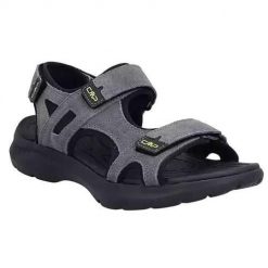 Buty do chodzenia męskie CMP Emby Hiking. Czarne buty trekkingowe męskie CMP, bez wzorów, z materiału, sportowe, bez obcasa, bez zapięcia. Za 308.00 zł.