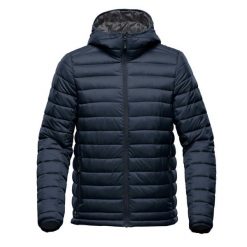 Męska Kurtka Ocieplana Stavanger. Niebieskie kurtki męskie STORMTECH, m, bez wzorów, z puchu, sportowe, bez ramiączek, bez kaptura. Za 505.99 zł.