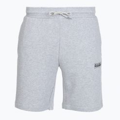 Spodenki męskie Napapijri N-Gori. Szare szorty męskie Napapijri, bez wzorów. Za 289.99 zł.