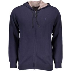 Bluza w kolorze granatowym. Bluzy rozpinane męskie marki Gant. W wyprzedaży za 599.95 zł.