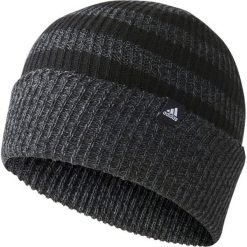 Czapka męska 3S Woolie czarna (BR9921). Czarne czapki męskie ADIDAS. Za 61.35 zł.