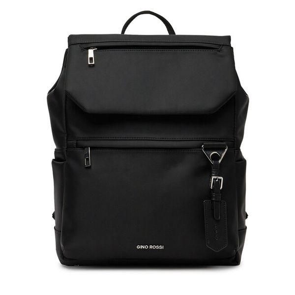 Plecak GINO ROSSI. Czarne plecaki męskie Gino Rossi, bez wzorów. Za 259.99 zł.